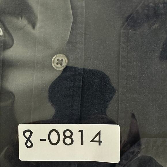 J Crew Mens Button Down Shirt XS Navy Blue 2 Ply 100 Cotton Academia Preppy EUC - Picture 10 of 10